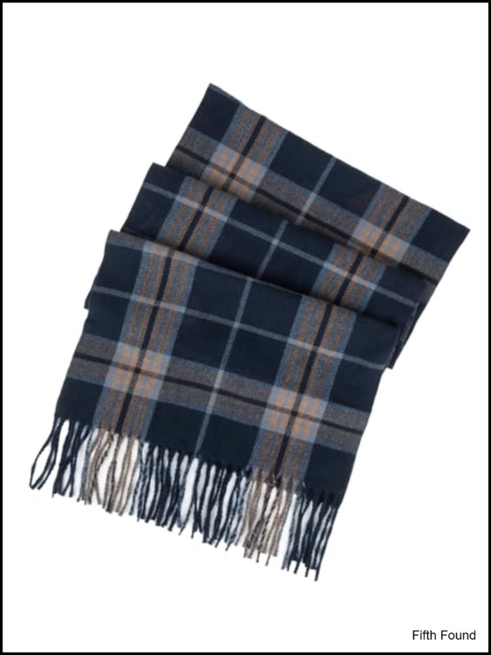 Womens Winter Warm Plaid Scarf Soft Tassel Long Shawl Polyester